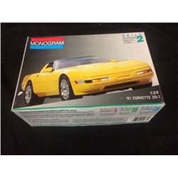 MONOGRAM '91 CORVETTE ZR-1 (1:24 SCALE) IN BOX