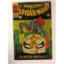 Amazing Spider-Man #35 (1966 Marvel Comics) Molten Man appearance