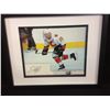Image 1 : JAROME IGINLA AUTOGRAPHED 8" X 10" FRAMED / MATTED PHOTO W/ COA