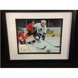 BRENDAN MORRISON AUTOGRAPHED 8" X 10" FRAMED PHOTO W/ COA