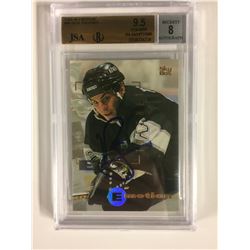 1995-96 AUTOGRAPHED EMOTION RICK TOCCHET #86 (9.5 GEM MINT) JSA