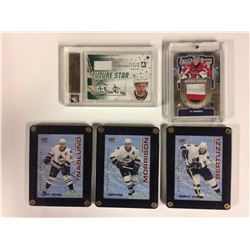 HOCKEY CARD LOT (NASLUND, MORRISON, BERTUZZI)