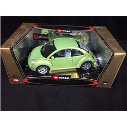BBURAGO VOLKSWAGEN MODEL CAR (IN BOX) GOLD COLLECTION 1/18 SCALE