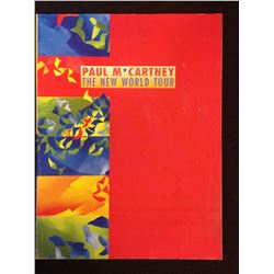 PAUL McCARTNEY THE NEW WORLD TOUR PROGRAM
