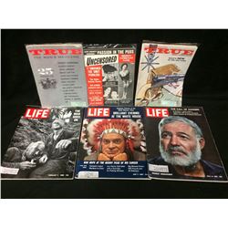 VINTAGE MAGAZINE LOT (LIFE, TRUE)