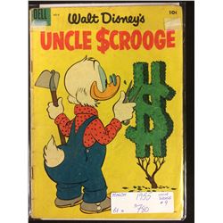 1955 UNCLE SCROOGE #9 (DELL COMICS)