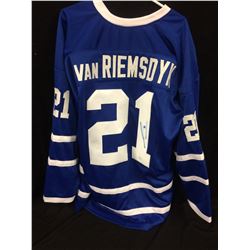James van Riemsdyk Signed Maple Leafs Jersey (JSA COA)