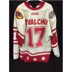 LIMITED EDITION Ilya Kovalchuk AUTOGRAPHED ALL-STAR JERSEY INSCRIBED 2004 A.S (11/117) W/ HOLO COA