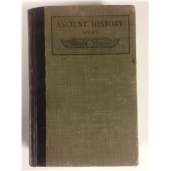 ANCIENT HISTORY WEST (COPYRIGHT 1902 BY WILLIS MASON WEST)