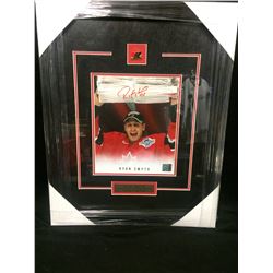 RYAN SMYTH AUTOGRAPHED TEAM CANADA 14" X 16" FRAMED PHOTO W/ COA
