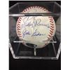 Image 3 : NEW YORK YANKEES REUNION AUTOGRAPHED MLB BASEBALL (14 SIGNATURES) W/ COA