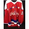 Image 3 : Mike Gartner Signed Capitals Jersey Inscribed "HOF 01" (JSA COA)