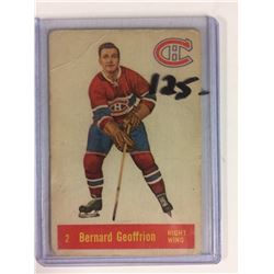 1957 PARKHURST #2 BERNARD "BOOM BOOM" GEOFFRION