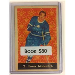 1960-61 Parkhurst #2 Frank Mahovlich