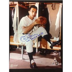 JOE PEPITONE AUTOGRAPHED 16" X 20" COLOR PHOTO