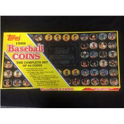 1989 TOPPS BASEBALL COINS (COMPLETE SET 60 COINS)