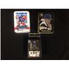 Image 1 : HOCKEY & BASEBALL METAL COLLECTOR TRADING CARDS LOT