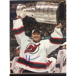 MARTIN BRODEUR AUTOGRAPHED 20" X 24" MATTED PHOTO