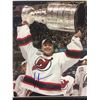 Image 1 : MARTIN BRODEUR AUTOGRAPHED 20" X 24" MATTED PHOTO