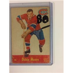 1955-56 Parkhurst # 38 Dickie Moore