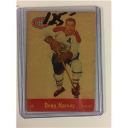 1955-56 Parkhurst #45 Doug Harvey