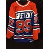 Image 1 : WAYNE GRETZKY AUTOGRAPHED OILERS HOCKEY JERSEY