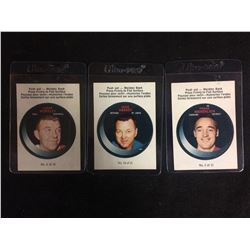 1968-69 O-PEE-CHEE Puck Push-Out LOT (LIMITED EDITION)