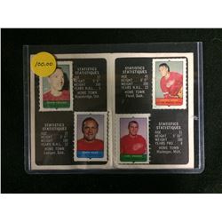 DETROIT RED WINGS MINI-CARD MINI-CARD ALBUM (COMPLETE)