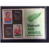 Image 2 : DETROIT RED WINGS MINI-CARD MINI-CARD ALBUM (COMPLETE)