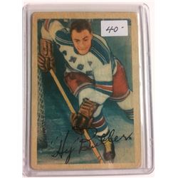 1953-54 Parkhurst #58 HY BULLER