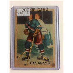 1953-54 Parkhurst #66 ALDO GUIDOLIN