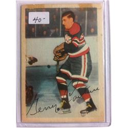 1953-54 Parkhurst #84 GERALD "DOC" COUTURE