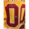 Image 2 : BERNIE PARENT AUTOGRAPHED OKC BLAZERS HOCKEY JERSEY INSCRIBE HOF 84 (AJ COA)