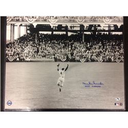DUKE SNIDER AUTOGRAPHED 16" X 20" BLACK & WHITE PHOTO W/ COA