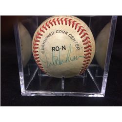 Orel Hershiser Signed Official National League – A. Bartlett Giamatti Rawlings Baseball W/ JSA COA