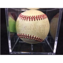 STAN MUSIAL AUTOGRAPHED BASEBALL W/ COA
