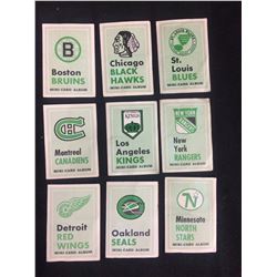 NHL MINI-CARD ALBUM LOT