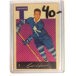 1962-63 Parkhurst # 1 BILL HARRIS - Maple Leafs
