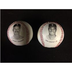 SEATTLE MARINERS COLLECTIBLE BASEBALL LOT (RANDY JOHNSON, KEN GRIFFEY JR)