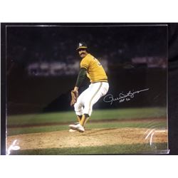 ROLLIE FINGERS AUTOGRAPHED 16" X 20" PHOTO W/ COA