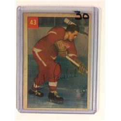 1954-55 Parkhurst Hockey Card #43 MARTY PAVELICH *RED WINGS*