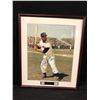 Image 1 : MONTE IRVIN AUTOGRAPHED 20" X 24" FRAMED BASEBALL COLOR PHOTO
