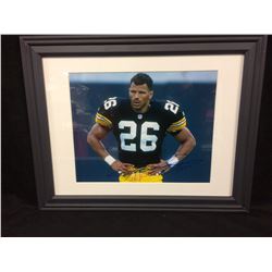 ROD WOODSON AUTOGRAPHED COLOR 15" X 12" PHOTO