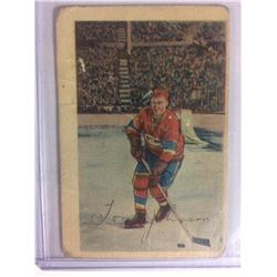 1952 Parkhurst #9 THOMAS C. JOHNSON *CANADIENS*