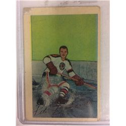 1952 Parkhurst #16 PETER BABANDO *BLACK HAWKS*