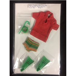 1967 KEN- SNORKEL GEAR DIVING SET (ALL ORIGINAL FASHION PACK ITEMS)