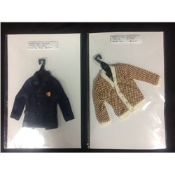 1962-63 BARBIE/ KEN "BLAZER" & "CARDIGAN SWEATER" FASHION CLOTHES