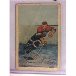 1952 Parkhurst #37 AUGUST "GUS" BODNAR *BLACK HAWKS*