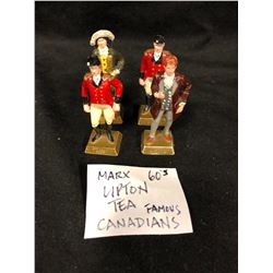 1960'S MARX LIPTON TEA (FAMOUS CANADIANS FIGURES)