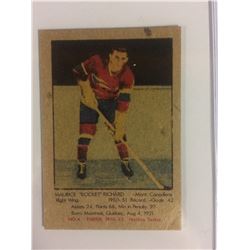1951 PARKHURST #4 MAURICE "ROCKET" RICHARD *CANADIENS*